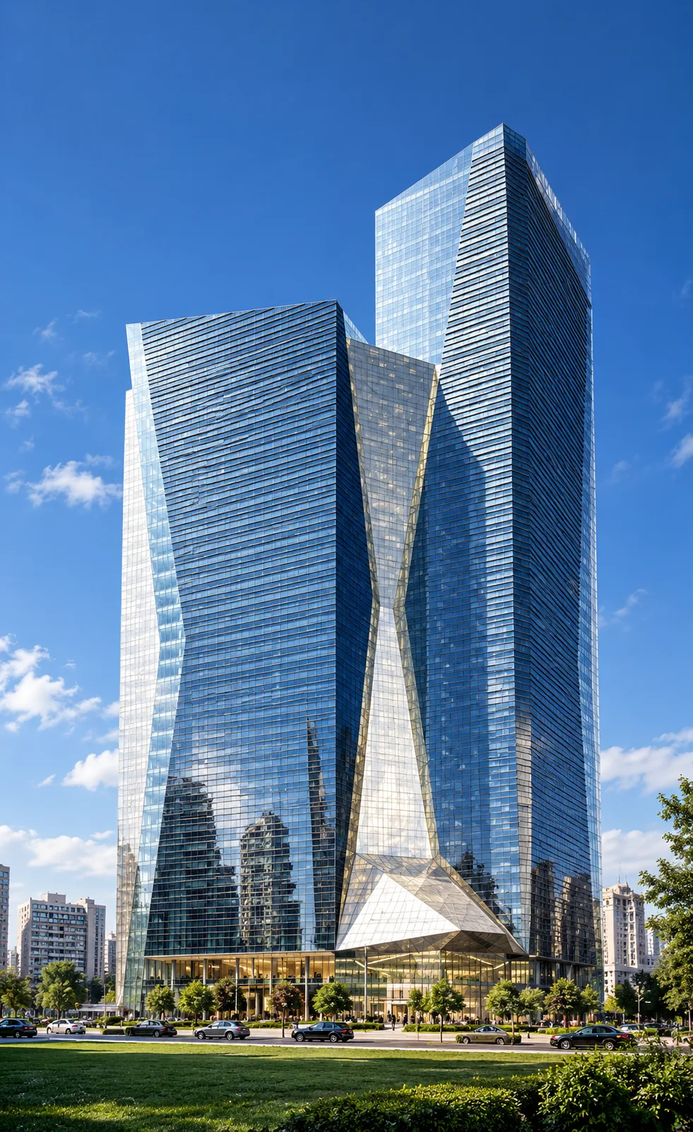 Sky Towers perspective one
